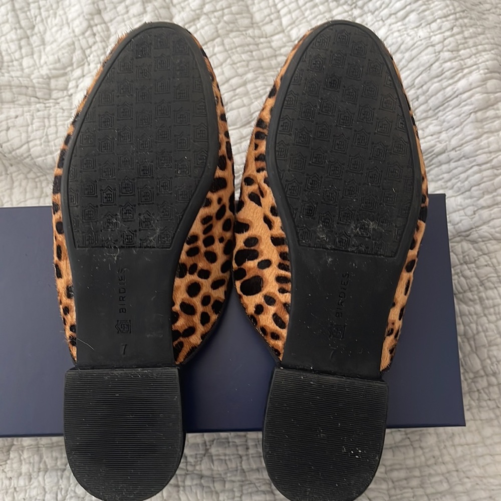 Birdies brand Phoebe mules- cheetah print - Picture 2 of 7